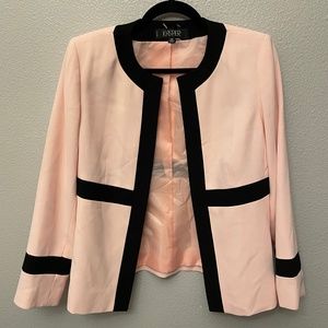 Kasper light pink blazer petite